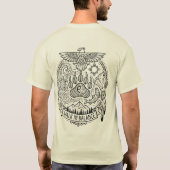 Im Gleichgewicht gehen T-Shirt (Rückseite)