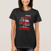 I'm Going to Be a Big Brother - Firetruck Baby Rev T-Shirt (Vorderseite)