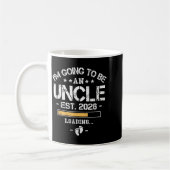 I'm Going To Be An Uncle 2026 - New Baby Announcem Kaffeetasse (Links)