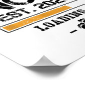 I'm Going To Be An Uncle 2026 - New Baby Announcem Poster (Ecke)