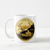 Im Gold vertrauen wir Tasse (Links)
