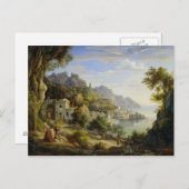 Im Golf von Salerno, 1826 Postkarte (Vorne/Hinten)