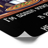 Im Gonna Make Him A Zza He Can't Refuse Poster (Ecke)