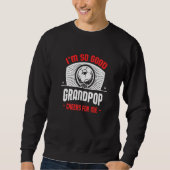 I'm Good Your Grandpop Cheers for Me Soccer Playe Sweatshirt (Vorderseite)