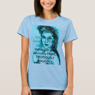 im Gott vertrauen wir 002 Blau, Delicously T-Shirt