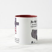 Im GOTT VERTRAUEN WIR - 2 Chronik-7:14 Tasse (Zentrum)