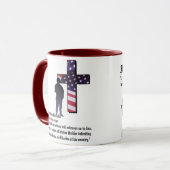 Im GOTT VERTRAUEN WIR - 2 Chronik-7:14 Tasse (Vorderseite Links)