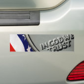 Im Gott vertrauen wir Autoaufkleber (Auf Auto)
