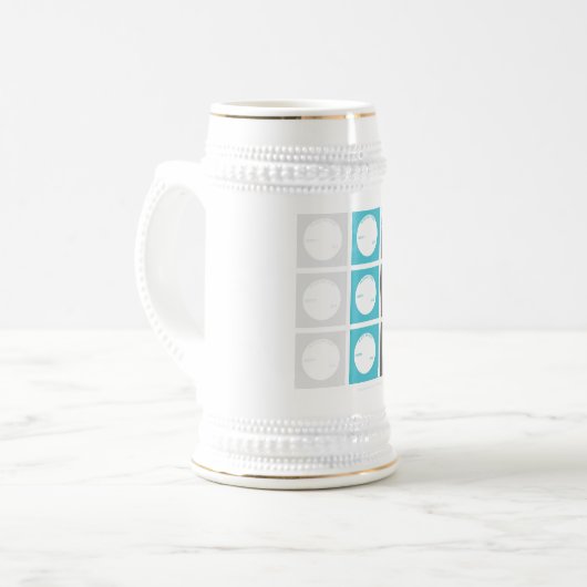 Im Gott vertrauen wir Bierglas (Vorderseite Links)