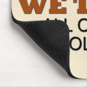 Im Gott vertrauen wir Spaß Mousepad (Ecke)