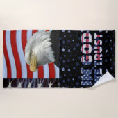 IM GOTT VERTRAUEN WIR STRANDTUCH (Vorderseite)