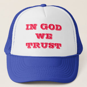 IM GOTT VERTRAUEN WIR TRUCKERKAPPE