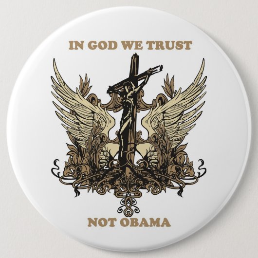 Im Gott wir Vertrauen-Nicht Obama Button (Vorderseite)