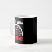 I'm Governed Speed Limiter Funny Trucker Truck Dri Kaffeetasse (Vorderseite Links)