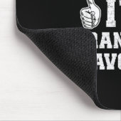 I'm Grandma's Favorite Grandson Granddaughter Humo Mousepad (Ecke)