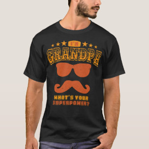Im Grandpa was dein Superpower Yoga lustiges Yoga  T-Shirt