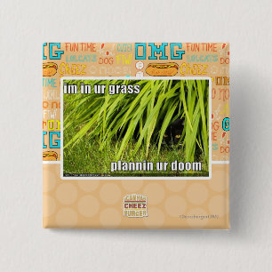 im Gras Button