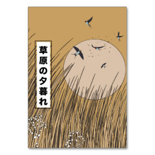 Im Grasland Tischnummer