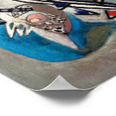 Im Grau von Wassily Kandinsky Poster (Ecke)