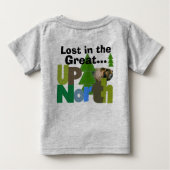 Im großen Norden verloren Baby T-shirt (Rückseite)