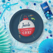 Im großen ONE Fishing zum Geburtstag Pappteller (Party)