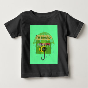 Im Großen und Ganzen vermisse ich dich Baby T-shirt