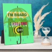 Im Großen und Ganzen vermisse ich dich Fotoplatte (Seite)