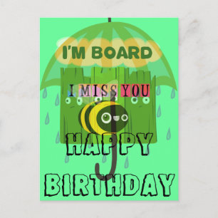 Im Großen und Ganzen vermisse ich dich: Inspiratio Postkarte