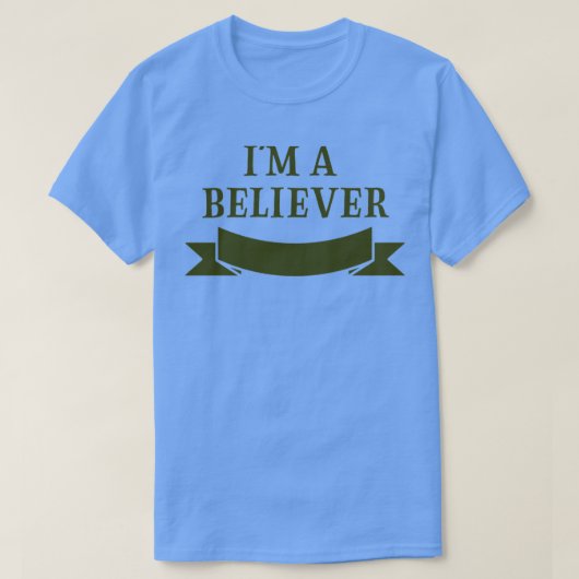 Im Grün des Glaubens T-Shirt (Design vorne)