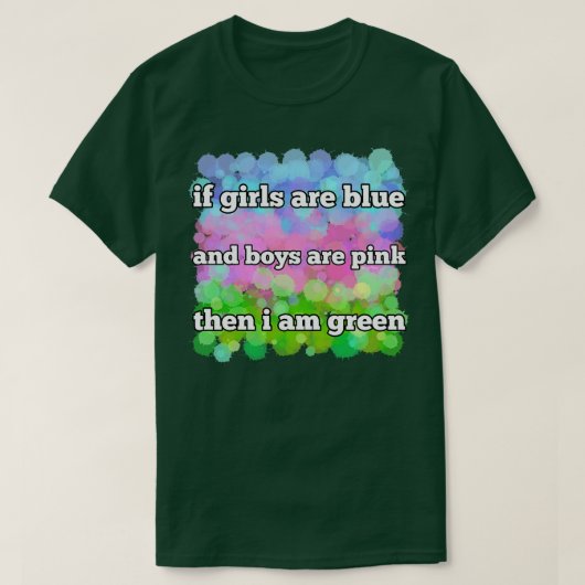 Im grünen T-Shirt (Design vorne)