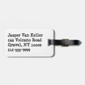 Im guter Basketball schönes Im Gepäckanhänger (Rückseite horizontal)