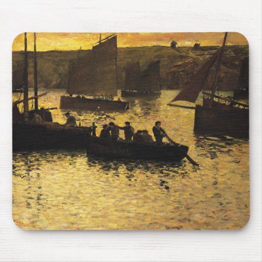 Im Hafen 1895 Mousepad (Vorne)