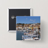 Im Hafen in Cassis Dorf. Fischerei und Button (Vorne & Hinten)