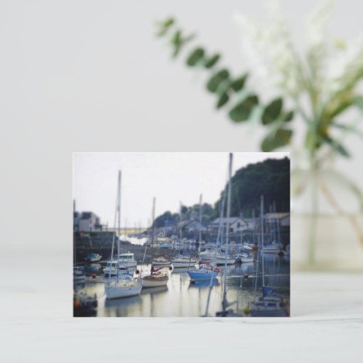 Im Hafen Postkarte (Stehend Vorderseite)