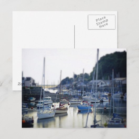 Im Hafen Postkarte (Vorne/Hinten)