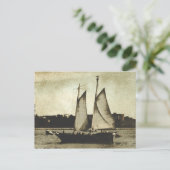 Im Hafen Postkarte (Stehend Vorderseite)