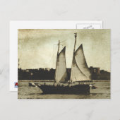 Im Hafen Postkarte (Vorne/Hinten)