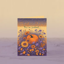 Im Hallowe'en Garden Einladung