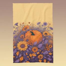 Im Halloween-Garten Geschirrtuch