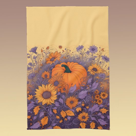 Im Halloween-Garten Geschirrtuch