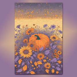 Im Halloween-Garten Seidenpapier