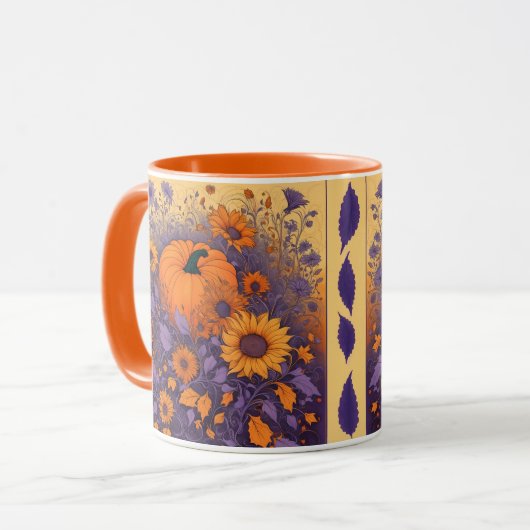 Im Halloween-Garten Tasse (Vorderseite Links)