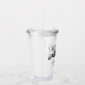 I'm Hare For It Punny Bunny Encouraging Acryltrinkbecher (Rechts)