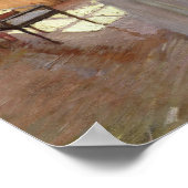 Im Haus des Künstlers Konstantin Korovin Poster (Ecke)