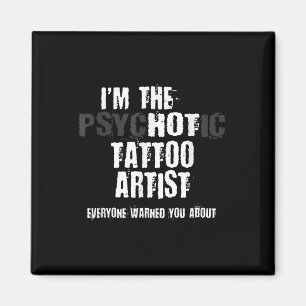 Im heiß psychotischen Tattoo Artist warnen Sie Spa Magnet