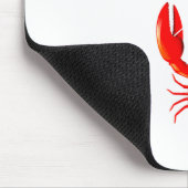 Im Her Lobster Heart Couple Matching Gift Valentin Mousepad (Ecke)