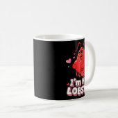 I'm Her Lobster Matching Couple Valentine's Day Wo Kaffeetasse (VorderseiteRechts)
