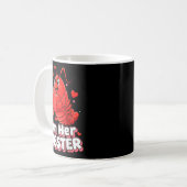 I'm Her Lobster Matching Couple Valentine's Day Wo Kaffeetasse (Vorderseite Links)