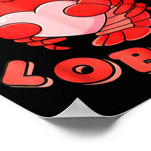 I'm Her Lobster Matching Couple Valentine's Day Wo Poster (Ecke)