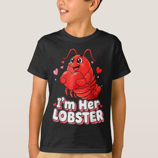 I'm Her Lobster Matching Couple Valentine's Day Wo T-Shirt (Vorderseite)